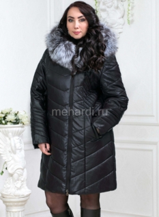 Женские кожаные пуховики | 8 (800) 500-14-22 - Новосибирск